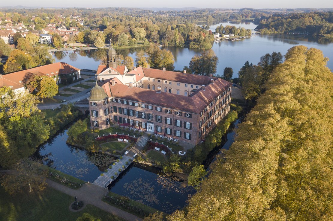 Eutiner Schloss von oben