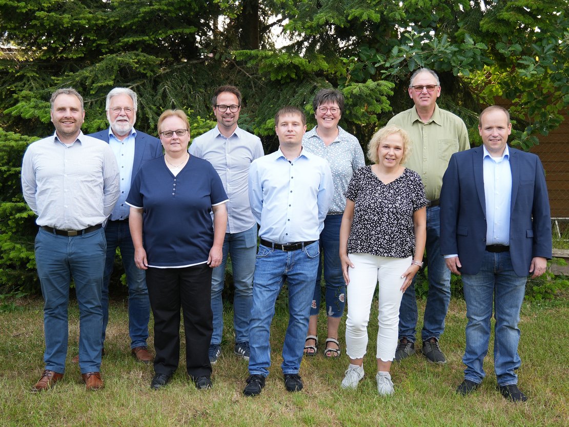 Mitglieder der Gemeindevertretung Manhagen